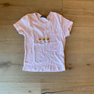 Brandy Melville flower shirt!